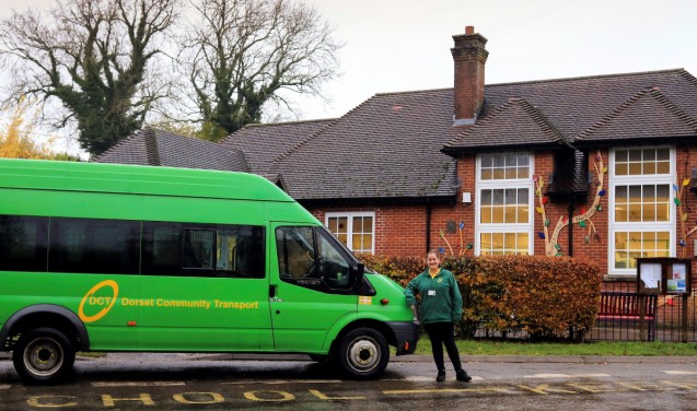 DCT keeps the wheels moving for key worker schoolchildren and isolated Dorset residents image