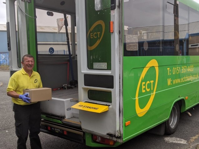 From ferrying people to PPE: ECT in Cheshire makes vital equipment deliveries to care homes image