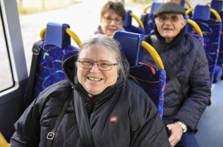 Bus pass holders travel for free on Dorset Community Transport’s PlusBus image