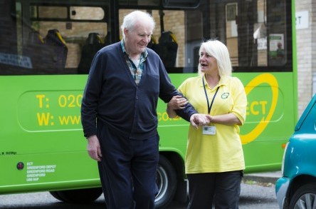 Dementia patients back on track with Big Green Bus image